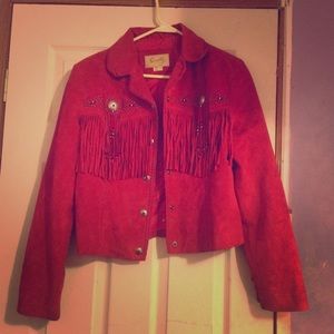 Scully leather jacket